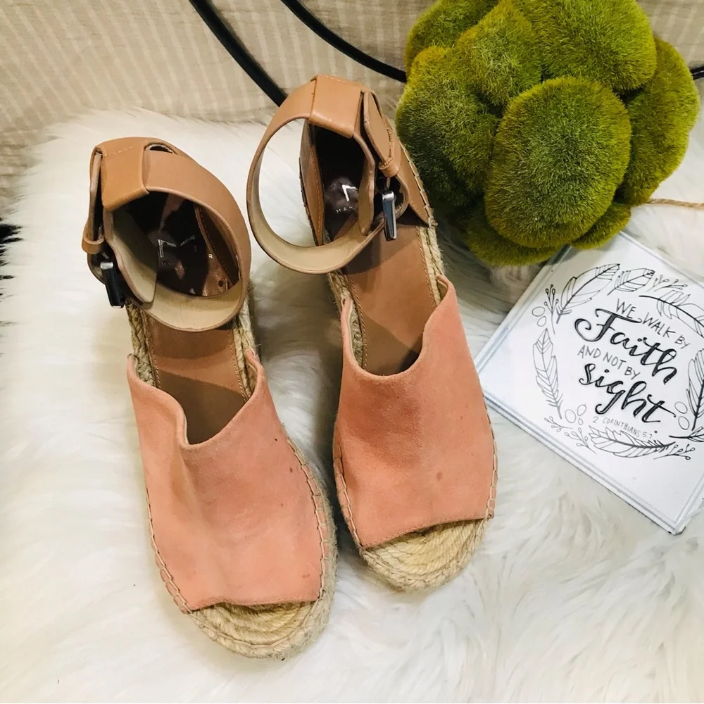 MARC FISHER LTD💥“Adalyn” Espadrilles Wedge Sandal Size 7.5M